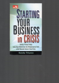 Image of Starting Your Business in Crisis